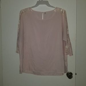 Baby pink blouse